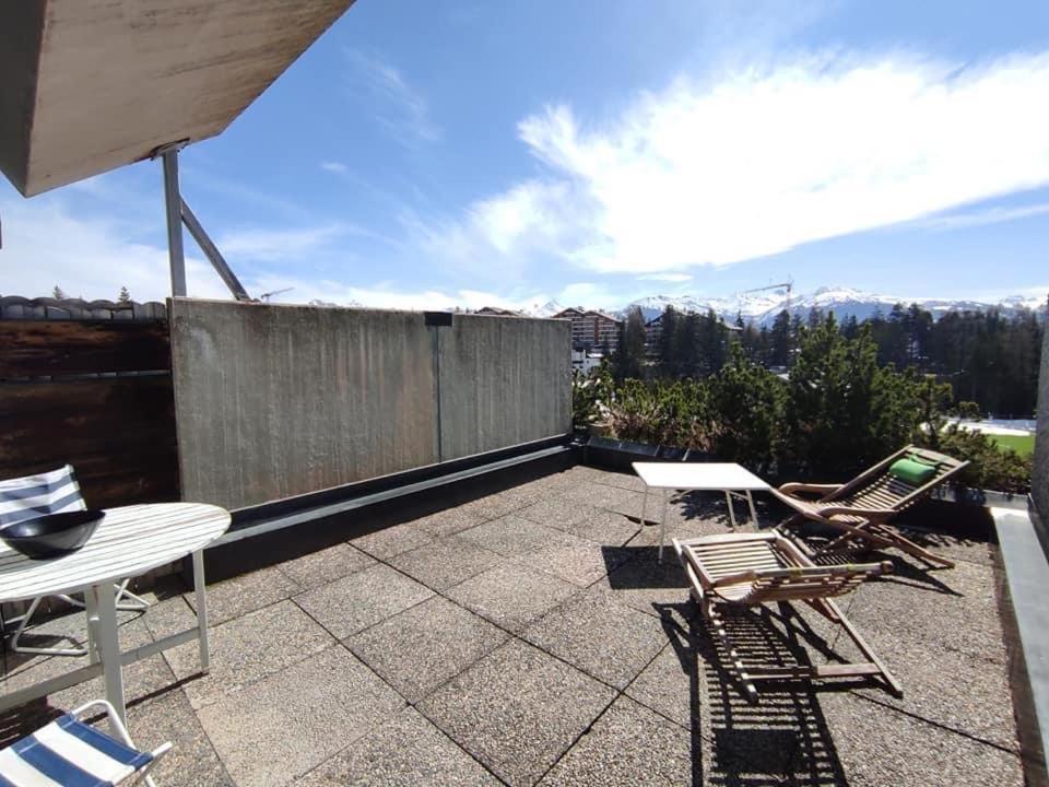 Apartmán Etrier Crans-Montana Exteriér fotografie