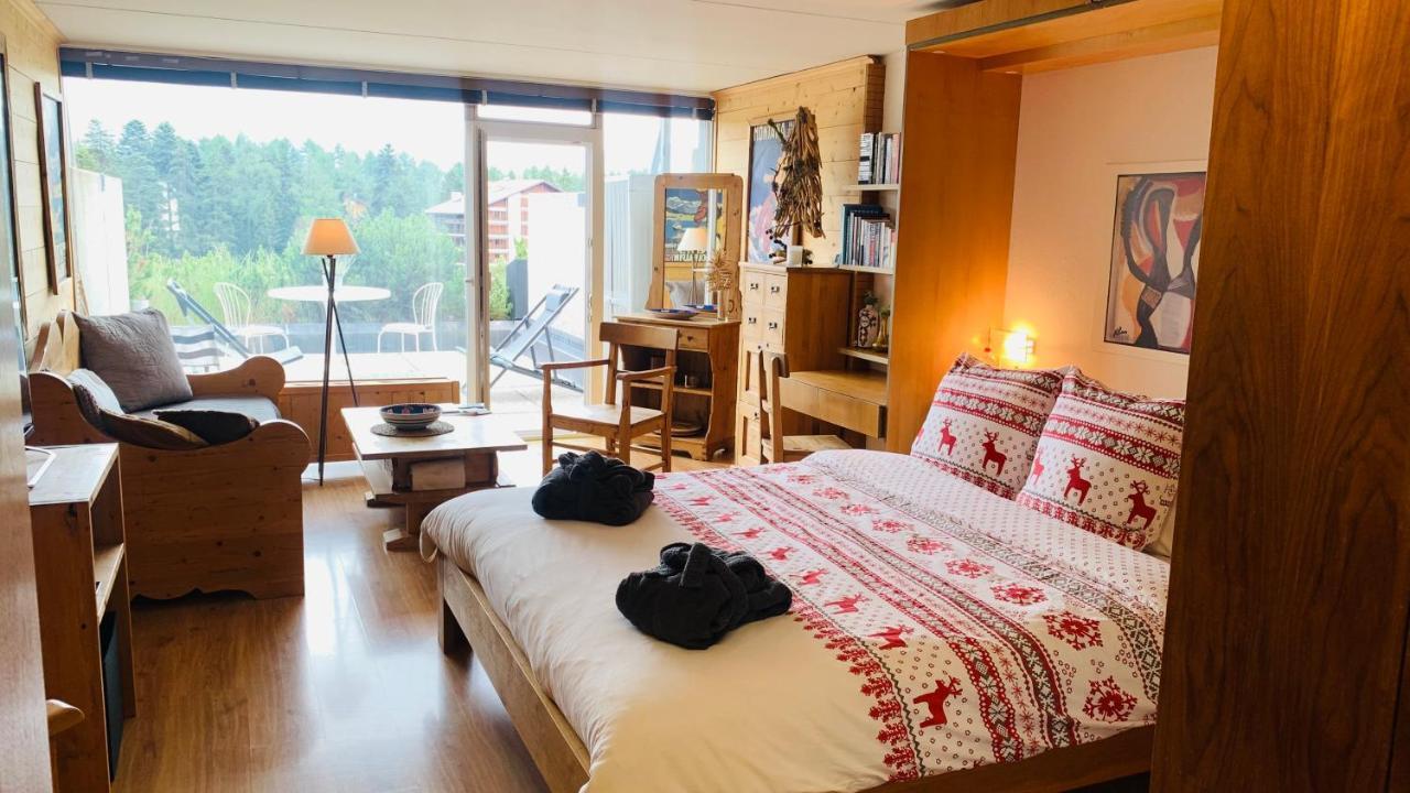 Apartmán Etrier Crans-Montana Exteriér fotografie